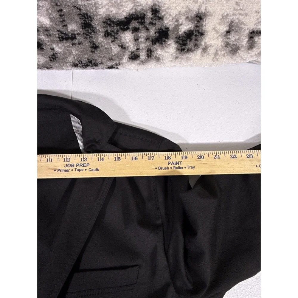 Hugo Boss Marick Sports Jacket Mens 42R Black Unstructured Slim Office Career